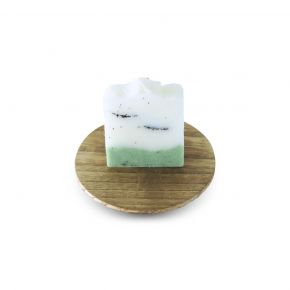 VIVERE x SEVEN SAGES - SOAP BERGAMOUT PATCHOULI WHITE GREEN 110GR