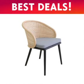 DISPLAY SALE - ATTWOOD BACK CUSHION SIDE CHAIR 