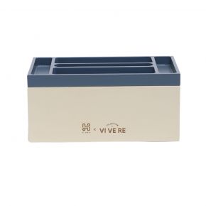 VIVERE x HIKKO - TISSUE BOX WITH HOLDER BLUE