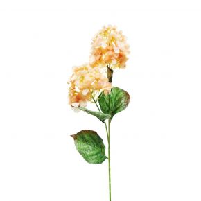 FLOWER SMALL HYDRANGEA PEACH 92CM