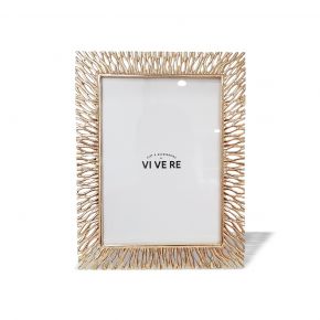 PHOTO FRAME TWIGGY BRANCH GOLD 5X7INCH